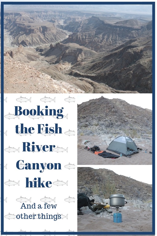booking the fish river canyon hike