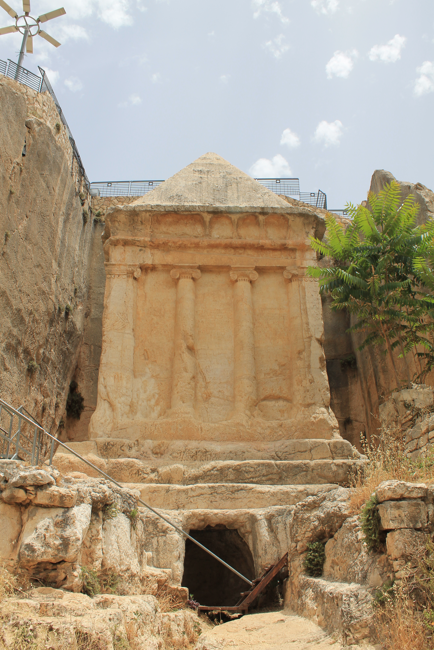 op die muur van jerusalem, monumente