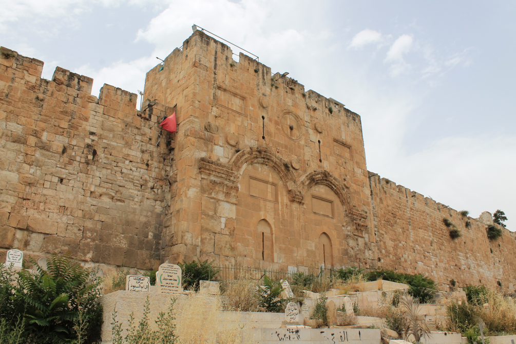Muur van Jerusalem Golden gate