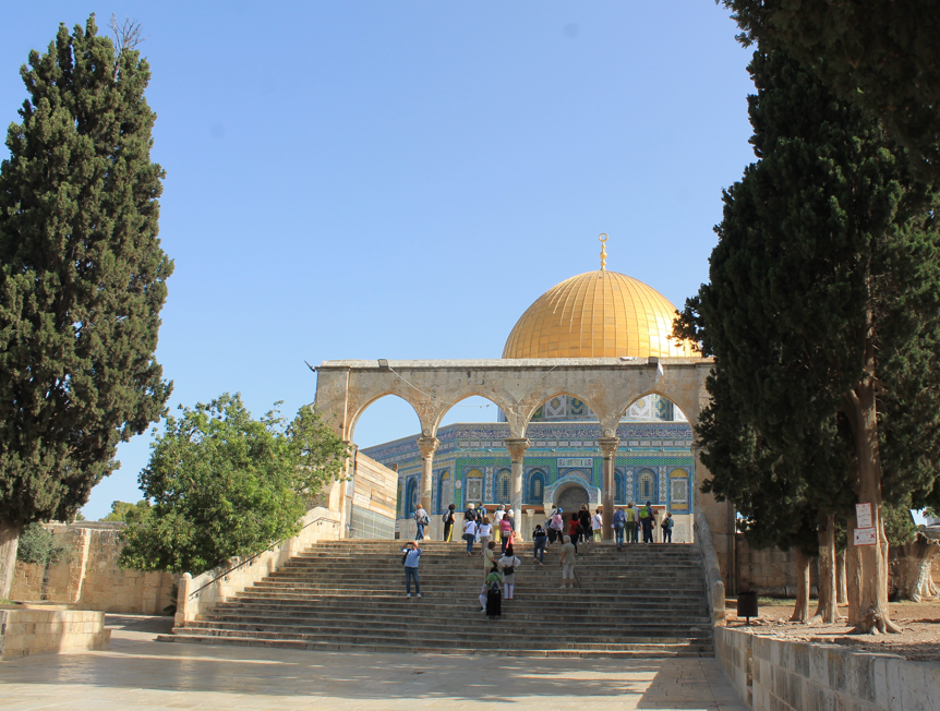 Dome of th rock on temple mount
