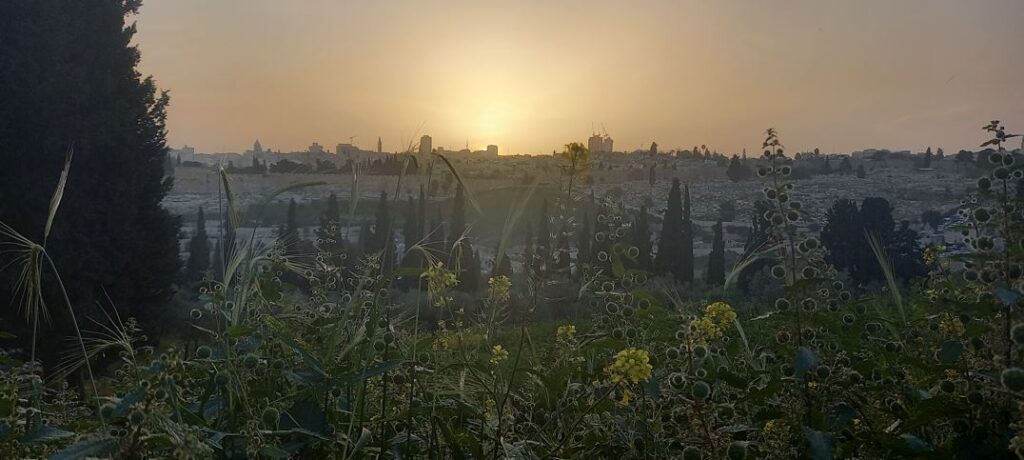 south of the mount of olives